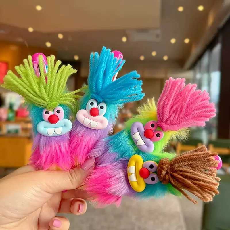 4Pcs Colorful Cute Plush Rabbit Black Ballpoint Pen for School Students Or Office Use Writing Stationery Student Exam Pens J251022