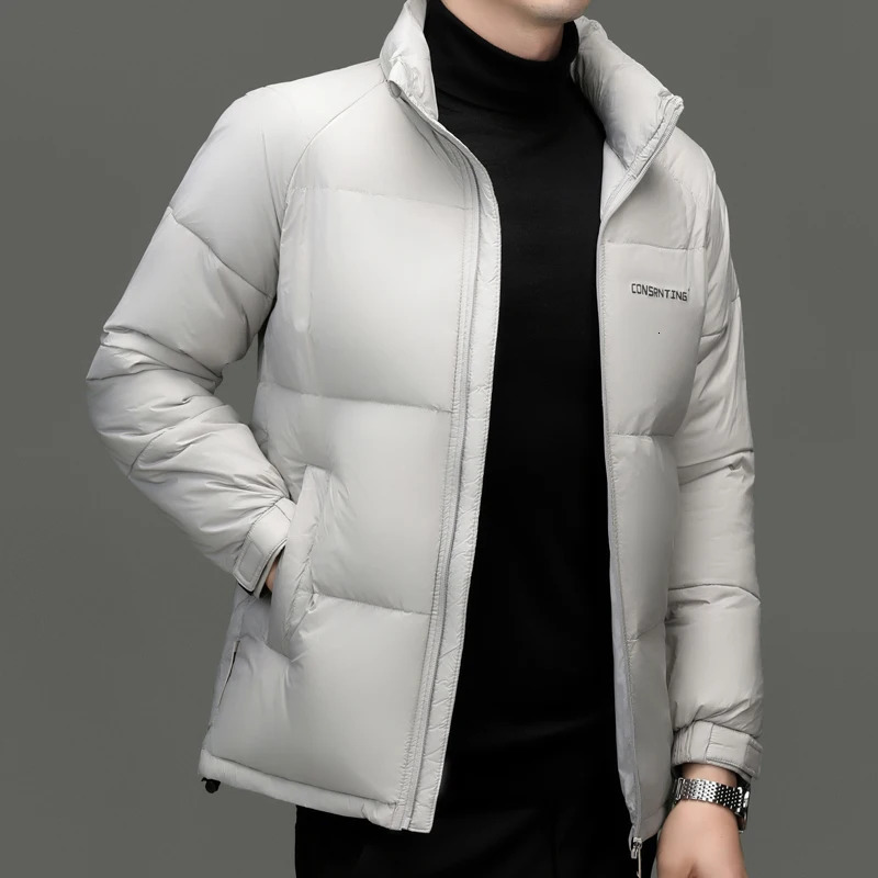 Top Grade er Men Parka Jacket Casual Fashion Hooded Puffer Coat Cropped Windbreaker Quilted Mens Clothes 251020