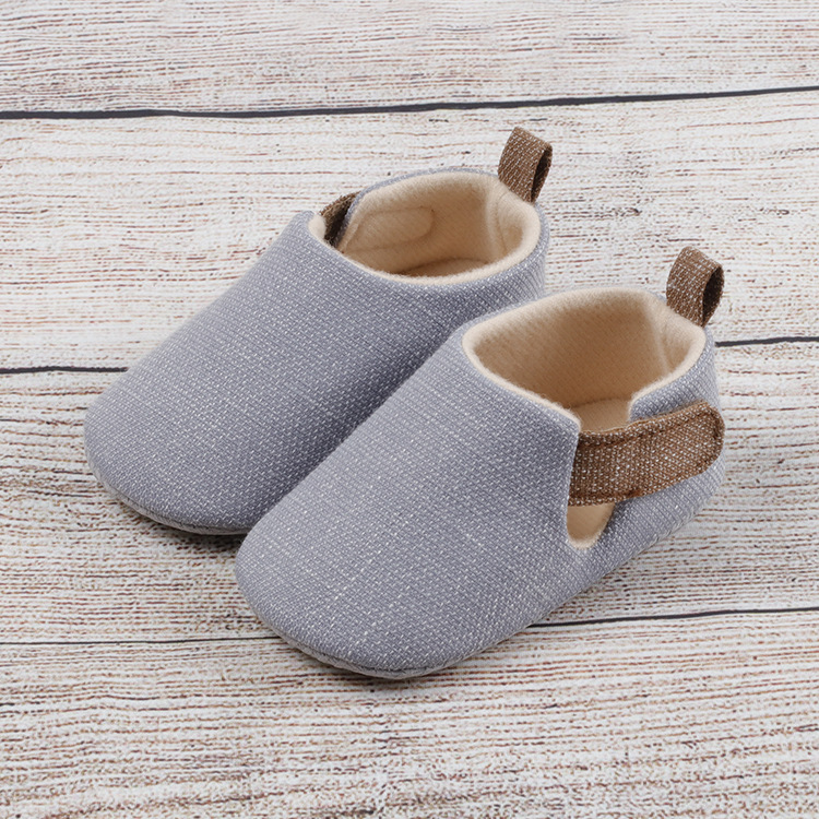 Newborn Baby Cribs Shoes Infant Soft Non-slip First Walkers Kidsnest Winter Warm Casual Shoes Sizes 0-18M K1162