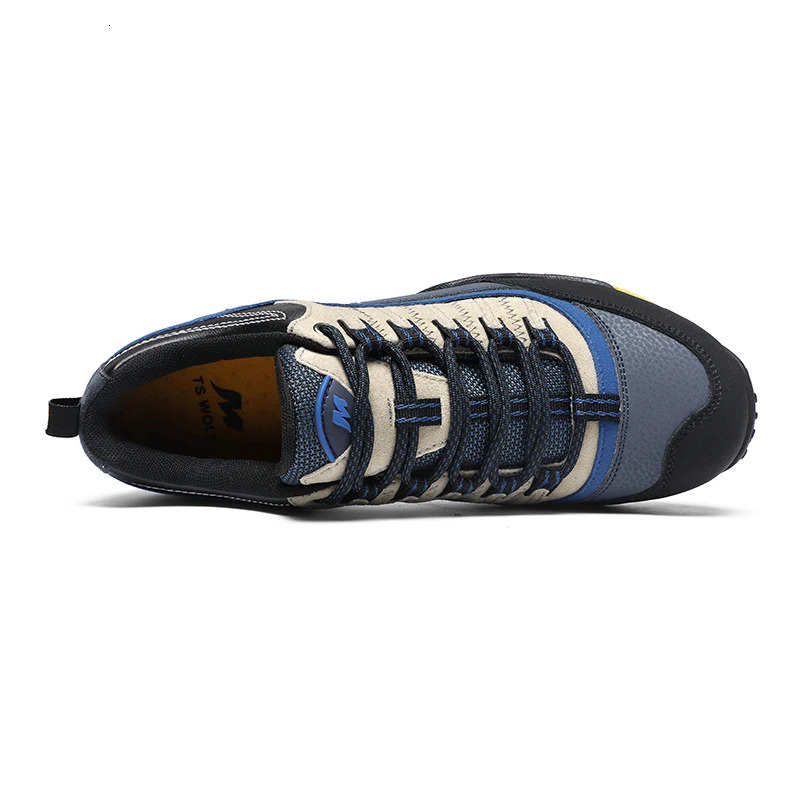 Outdoor Lover Trekking Shoes Men Waterproof Hiking Shoes Mountain Boots Genuine Leather Woodland Hunting Tactical Shoes 251010