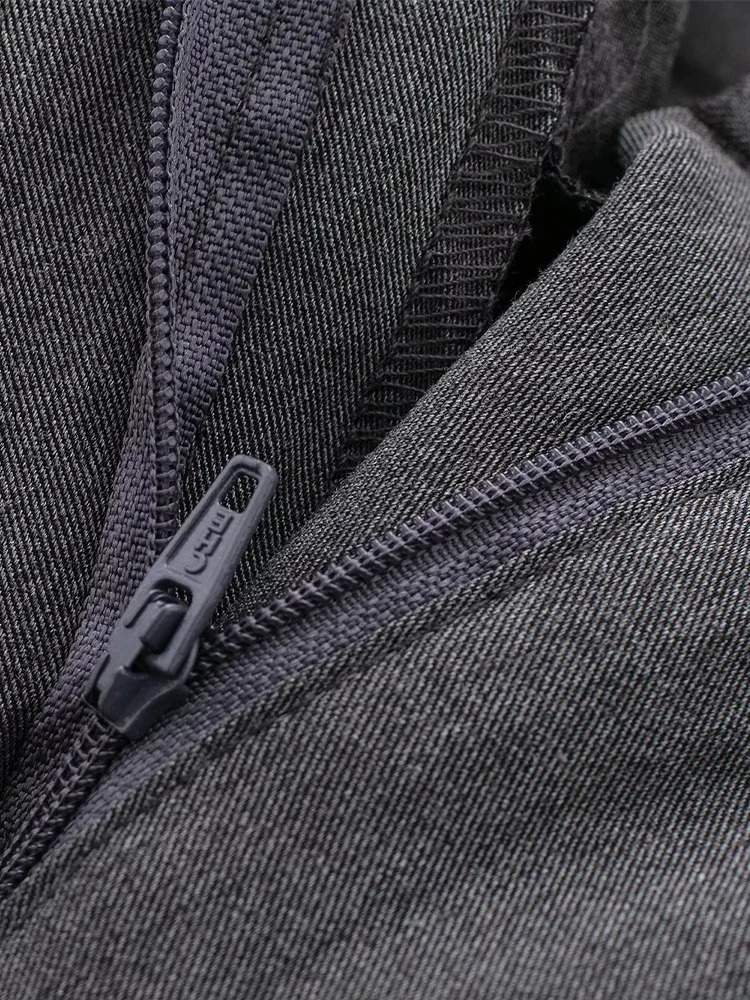 Willshela Women Fashion Solid Front Zipper Straight Pants Vintage High Waist Full Length Female Chic Lady Trousers 251022