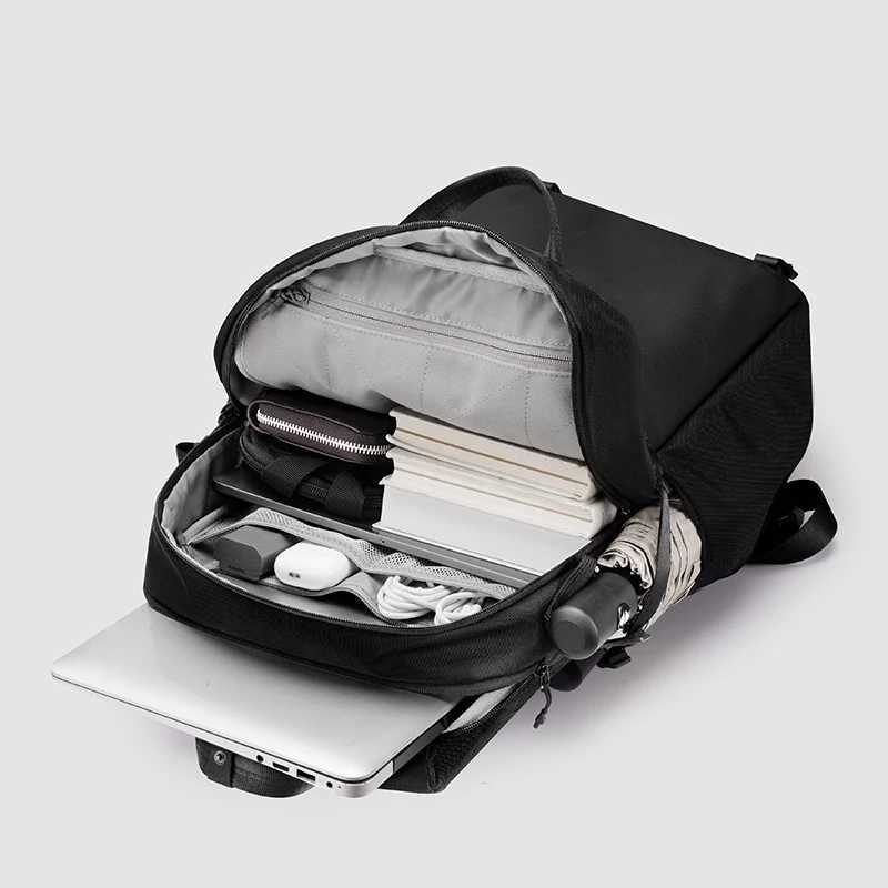 Ulanzi F08 Lightweight Travel 20L Backpack with Divider for Camera Lens Laptop Sling Bag Handheld Sleeve Photography Crossbody W251022