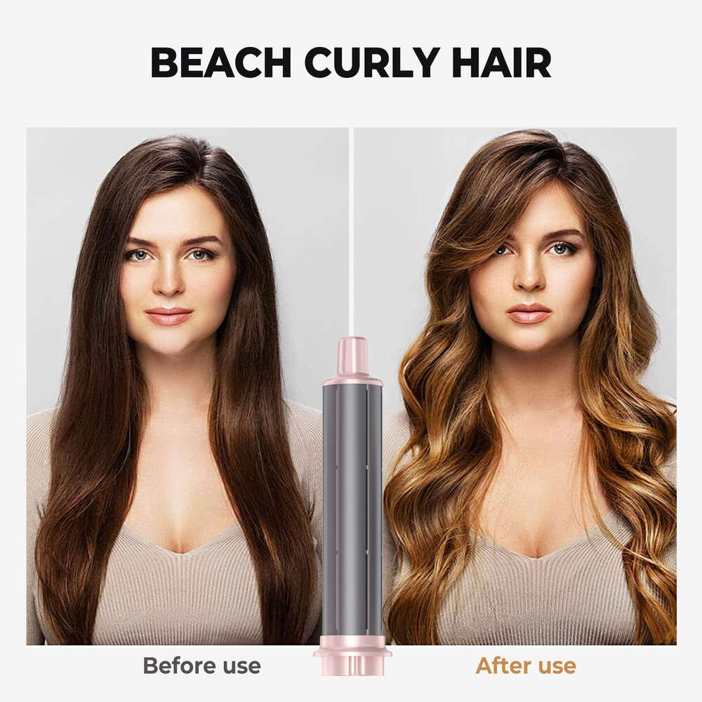 Famous Brand Designer Dual Voltage In High Speed Hot Air Brush Power Brushless Motor Negative Ion Curling Straightening Hair Dryer