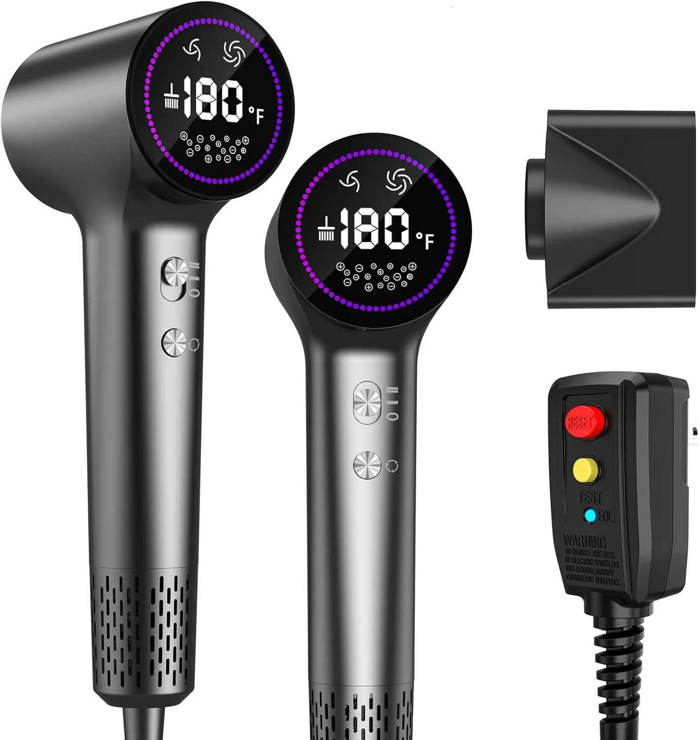 Professional 110000 RPM Plasma Ionic Blow Dryer Fast Drying Styling Household Use High Power 1500W Professional Salon Hair DryerXJ251022