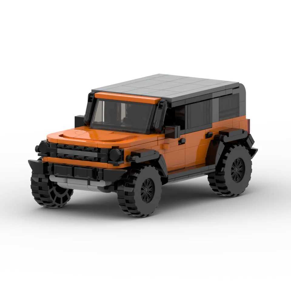 MOC Fordham bronco racing sports car Vehicle Racer Building Blocks Brick Creative Garage Toys for Boys Gifts J251022
