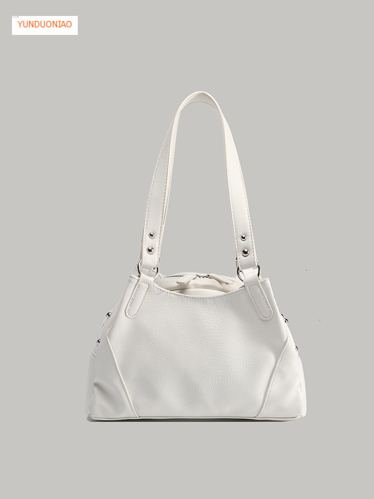 Sweet and Spicy Girl Motorcycle Bag Autumn/Winter New American Y2K Style Handbag Fashion Retro Luxury Style Women's Shoulder Bag Designer Bag