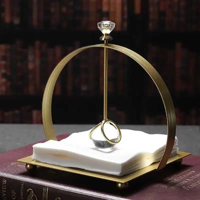 Stainless Steel Tissue Napkin Paper Serviette Dispenser Table Paper Towel Holder Kitchen tissue box He Restaurant Party Decor Y251022