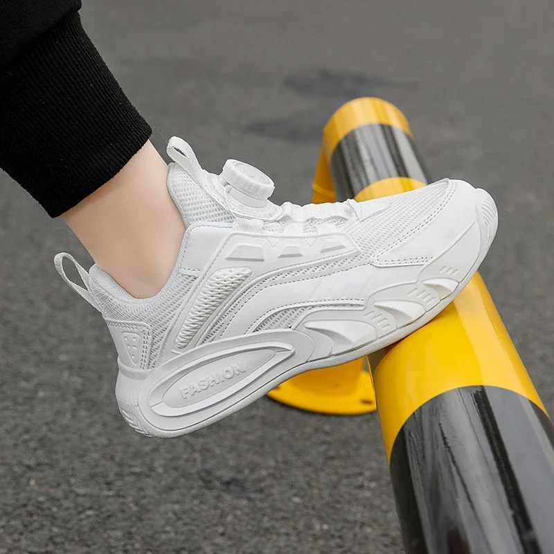 boy Kids Spring Sneakers Girls School Casual Outdoor Breathable Running Light Soft Pink Nonslip Children Shoes 251016 XJ260303