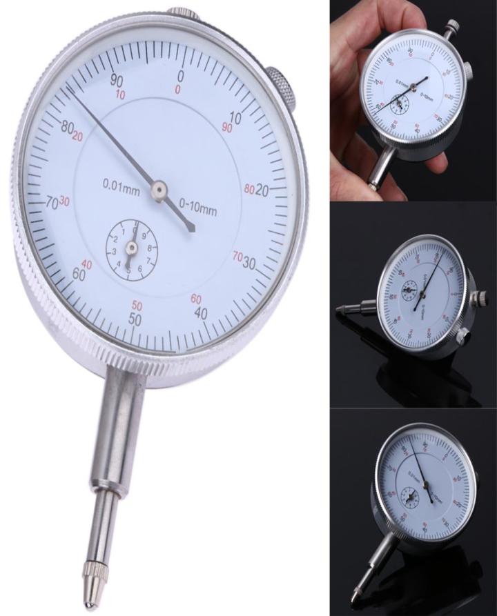 Precision 001mm Dial Indicator Gauge 010mm Meter Resolution Indicators mesure instrument Tool dial gauges1470504