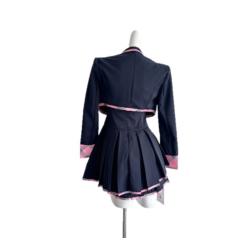 2025 Idol Luxury Autumn/Winter New Singer Autumn Academy Style Designer Slimming Design Dress Jacket