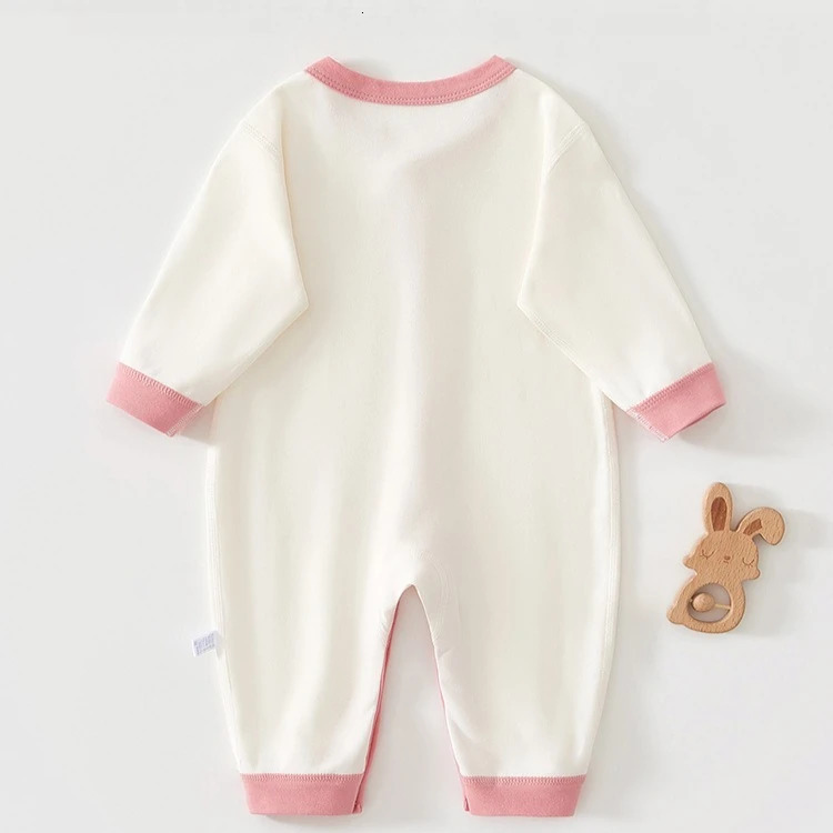 018 Month Pure Cotton Baby Clothes Spring Autumn Winter Romper Jumpsuit born Boys Girls Warm Suit Clothing 251022