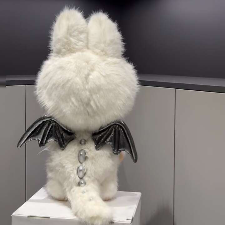 LABUBU Zimomo The Monsters Lovely Angel In Clouds Cute Vinyl Face Doll Big 58Cm Plush Toy Pop