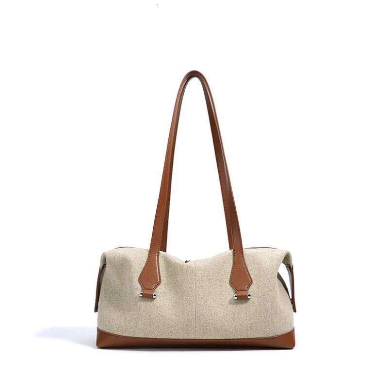 Design Large Genuine Leather Pillow Underarm Bags Lady Vintage Commuter Shoulder Bag For Women 2025 New Tote Handbags And Purses Mdng251022