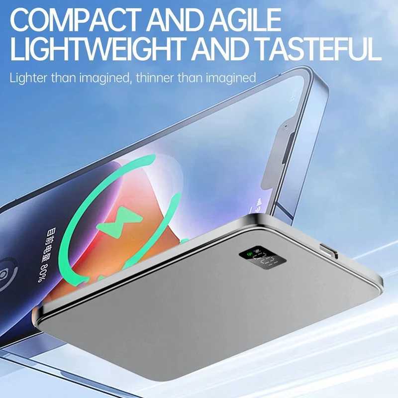 OnePlus 10000mAh CCC Certification Thin Power Bank Ultra For Magnetic Wireless Fast Charging Portable Battery Display J251114