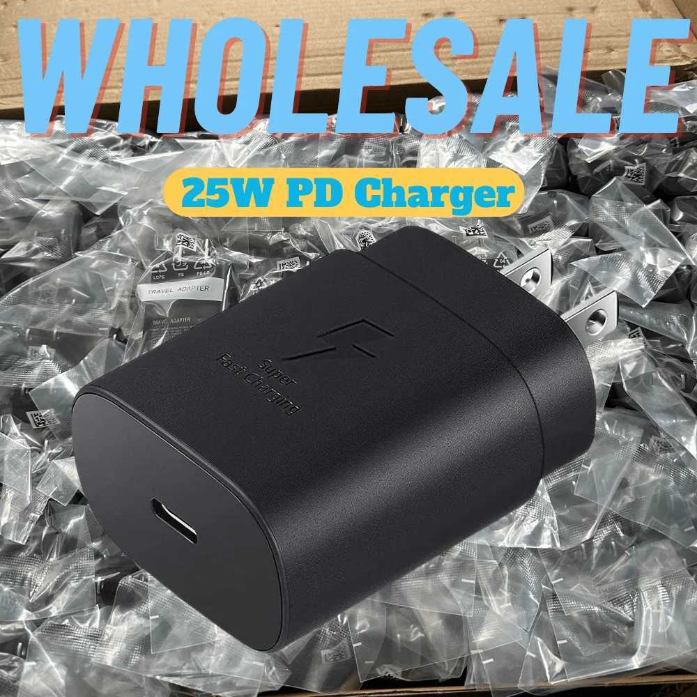 50x Lot 25W Type C USBC Super Fast Wall PD Charger Block For S20 iPhone 15 J251114