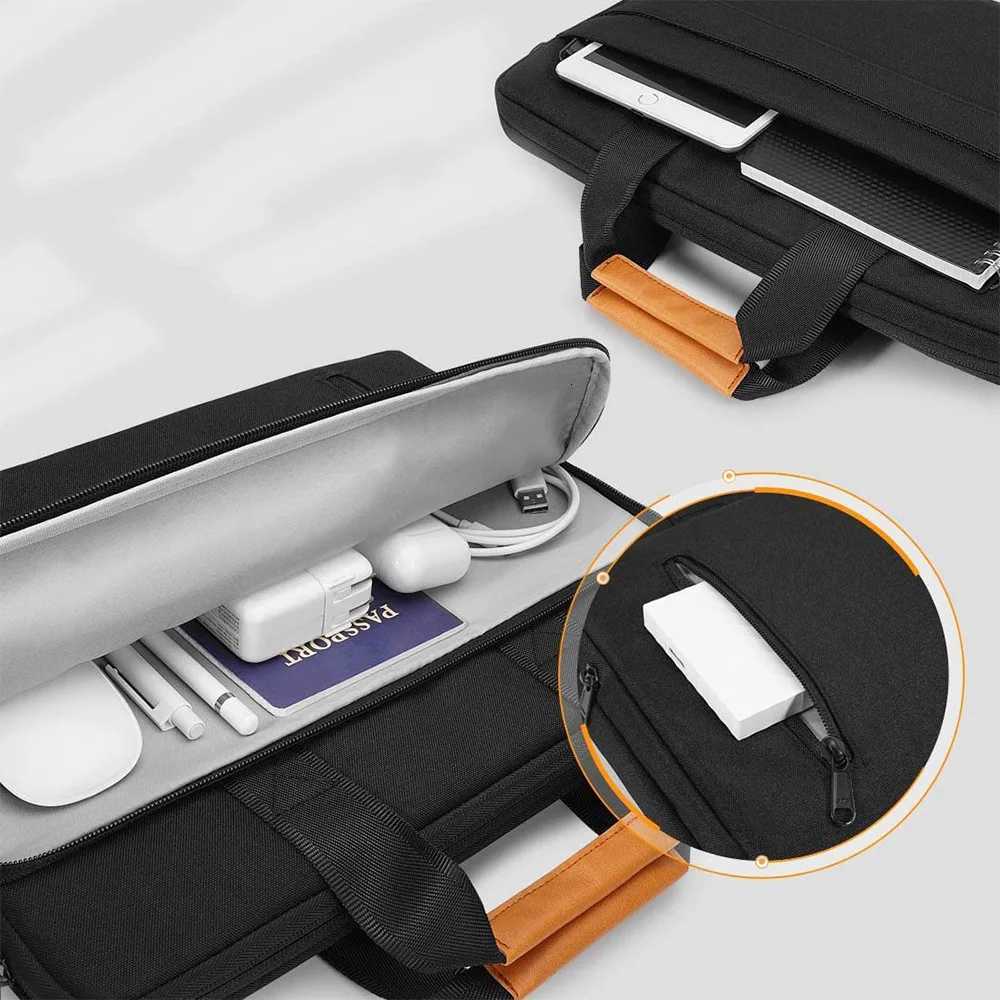 Laptop Bag Large capacity business briefcase Singleshoulder diagonal laptop bag W251022