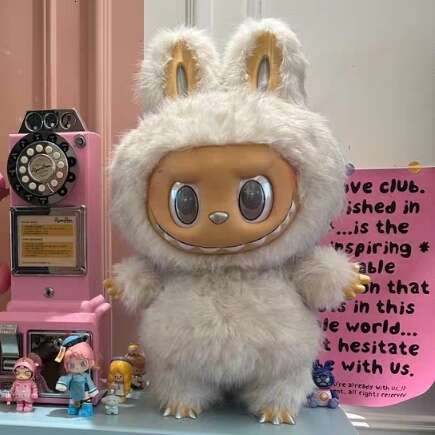 LABUBU Zimomo The Monsters Lovely Angel In Clouds Cute Vinyl Face Doll Big 58Cm Plush Toy Pop