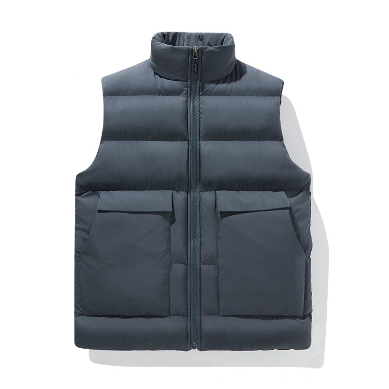 Down Vest Lightweight Quality Versatile Winter Mens Outdoor Workwear Lightweight Vest Stand Collar Camisole Windproof Vest 251016