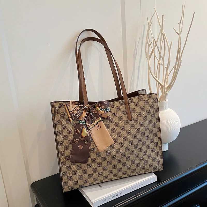Designer Inspired Mogram Tote Bag for Wen 2026 Spacious Work Bag Mtiway Crossbody Purse Vintage Chic Ahetic Y251022