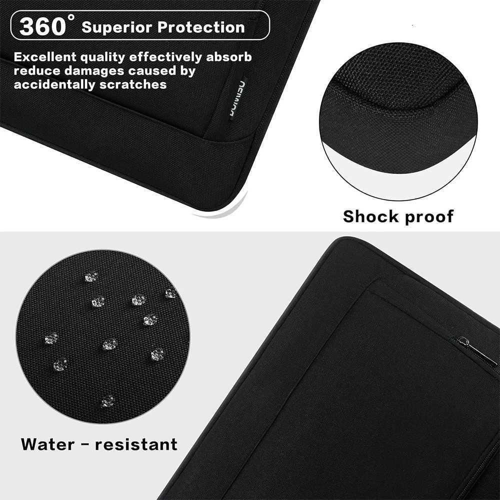 DOMISO Laptop Sleeve Business Briefcase Laptop Shoulder Bag Compatible with 1415617 Inch Laptops W251022