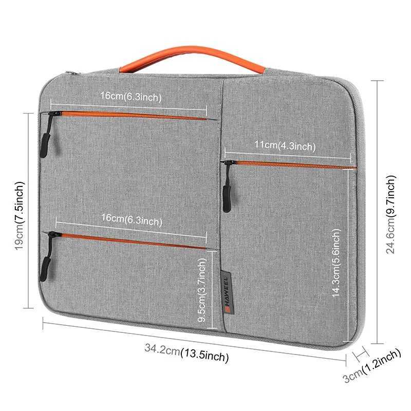 Laptop Bag 13 15 16 Inch Waterproof Notebook Case Sleeve For Macbook Air Pro 13 15 16 Computer Handbag Briefcase Bag W251022