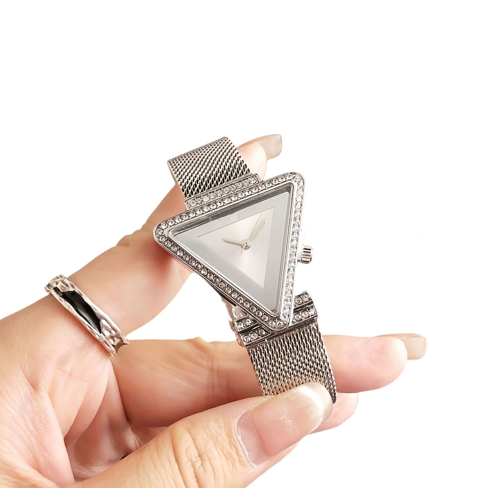 Designer Watch Diamond-shaped High-end Fashion Watch Waterproof High-end Gift For Women Decorative Watch Luxury Watch For Women