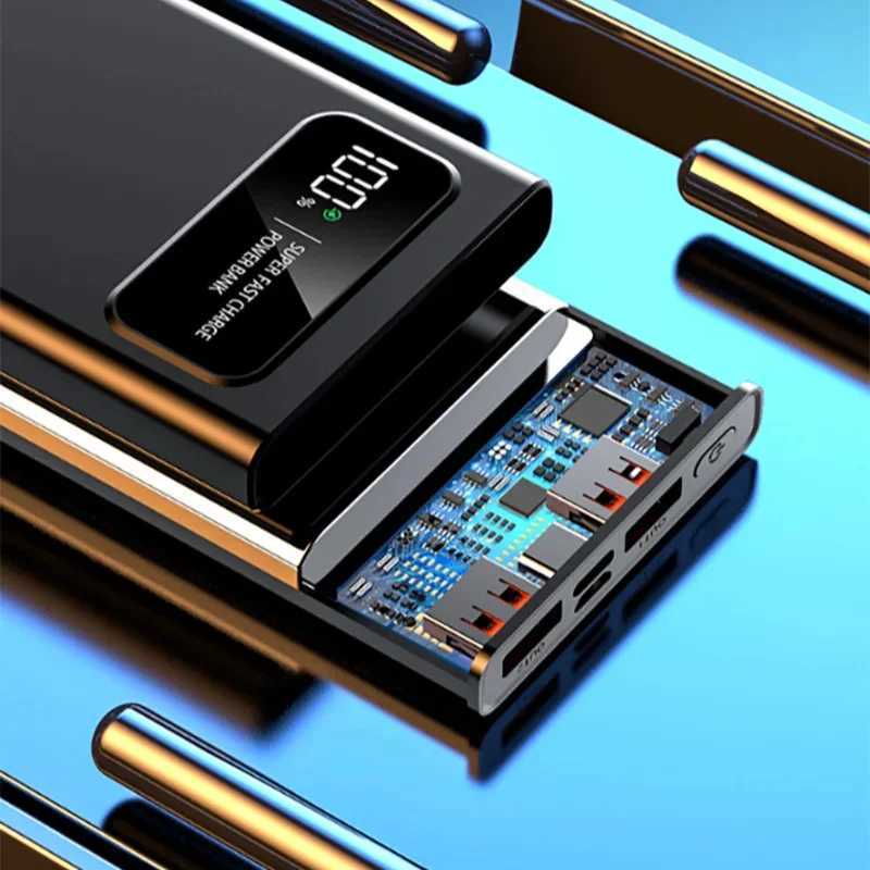 120W Power Bank 200000mAh Ultra Large Capacity intelligent Power Bank Super Charge Portable External Battery LED Display J251114