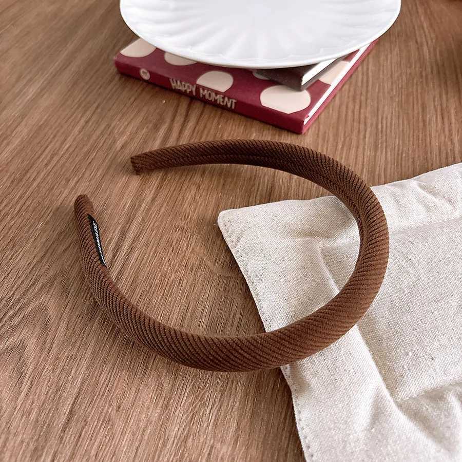 Korean Winter Simple Sponge Headband Hairbands Scrunchies Women Girls Hair Head Hoop Bands Accessories Headdress Headwe V251022