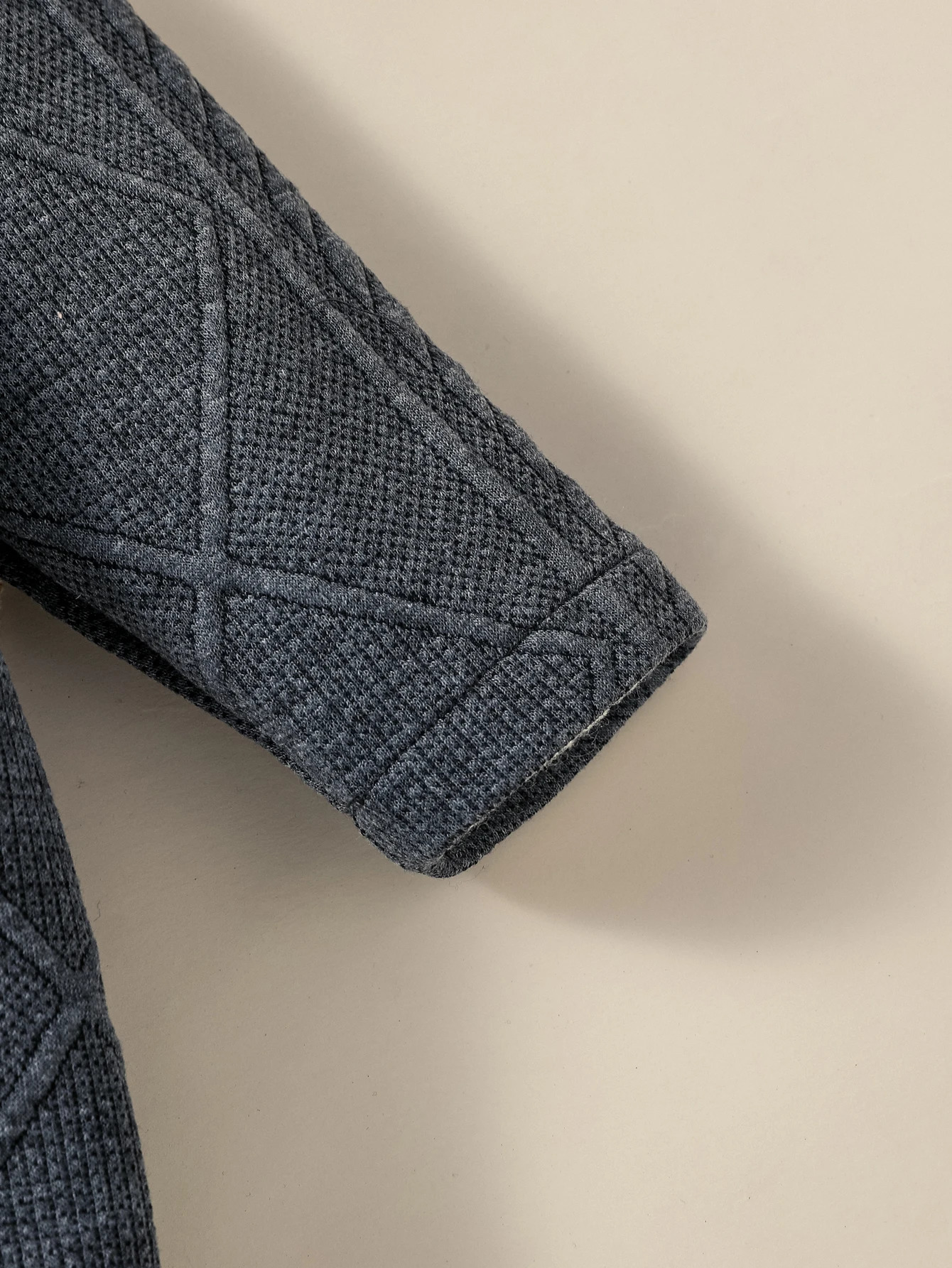 Baby boy Long Sleeve zipper pure color modern stylish autummWinter Fashion Streetwear jumpsuits 251022