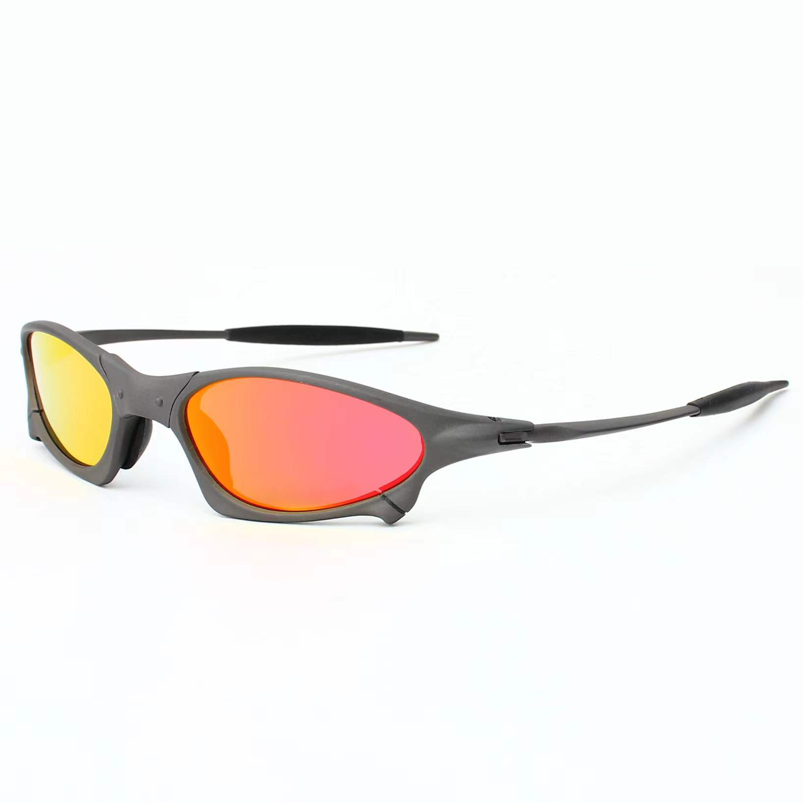 European and American zinc alloy polarized sunglasses for men and women, trendy outdoor sports, cycling, driving sunglasses