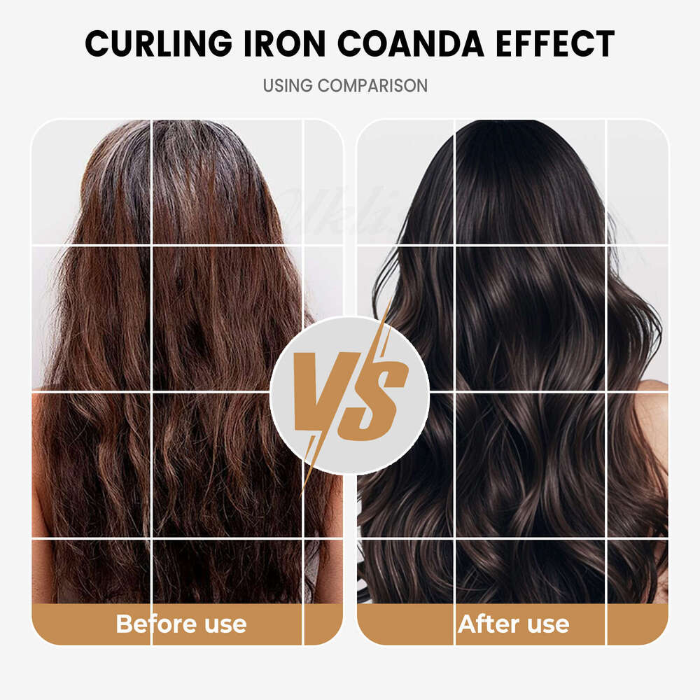 Famous Brand Designer High Power Speed Anion Brushless Hot Air Comb Blows Clothes Hair Straightening Portable Curling Iron