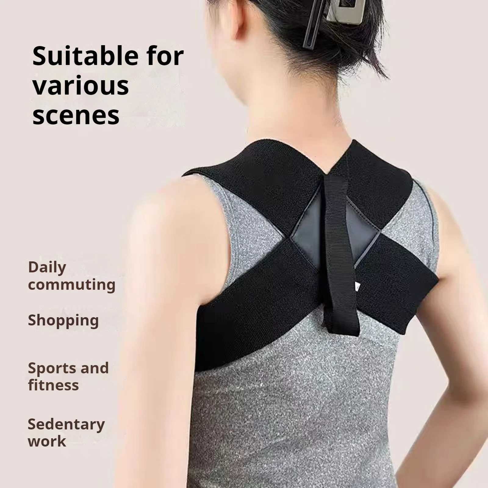 Posture Corrector for Back Support Lightweight Upper Back Brace for Neck Shoulder and Clavicle EVA Training Belt1 D251022