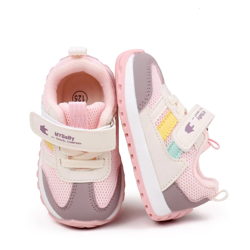 Childern Sports Shoes Spring and Autumn 02 Years Old Baby Girls Boys Sneakers Nonslip Casual Toddler First Walkers 251022