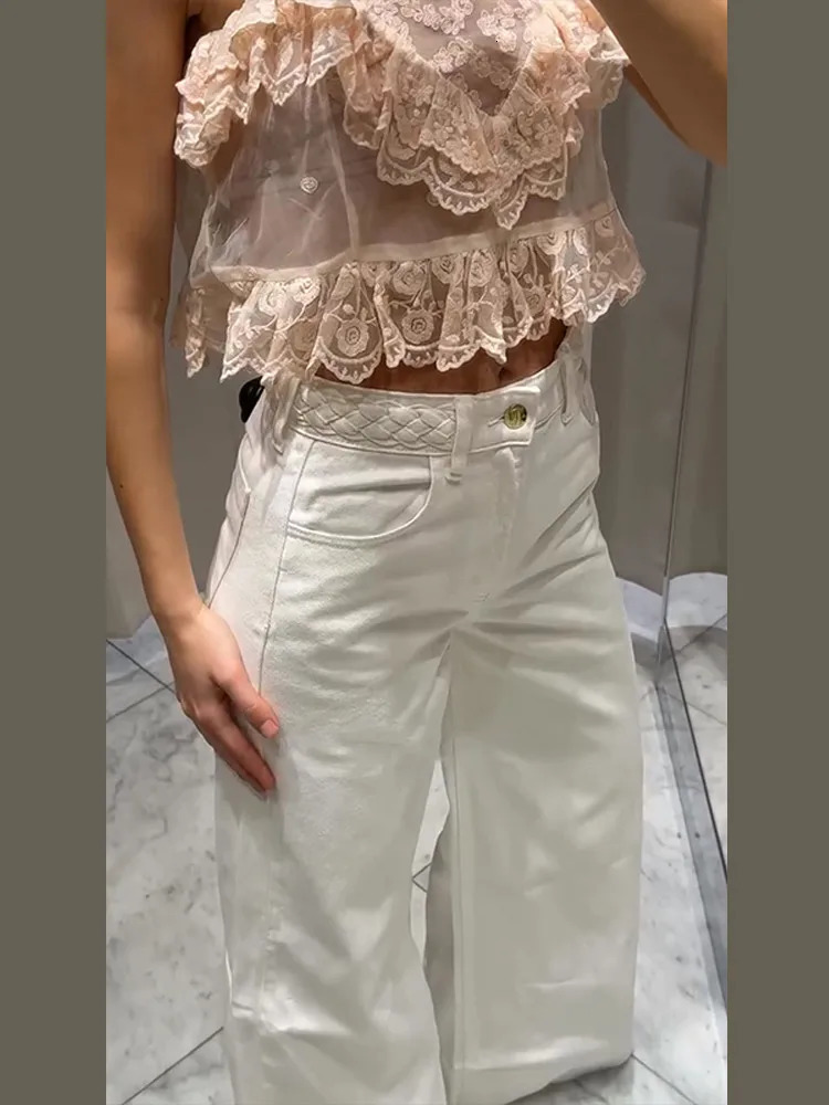 Fashion Womens Denim Jeans Pant Loose Vintage 2025 Spring Autumn Multiple Styles Long Pants Female High Street Baggy Trousers 251022