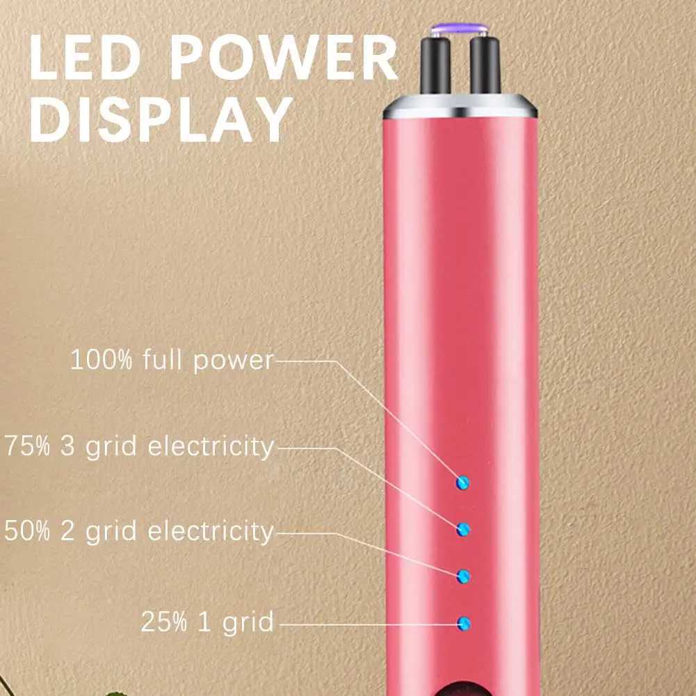 Electric Candle Lighter Rechargeable Flameless Plasmas Lighter Portable Windproof Ignition Tool C251022