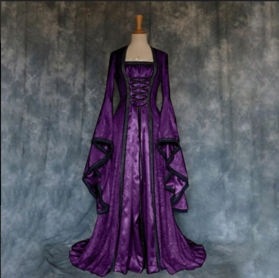 New Fashion Designer Dresses Hot Selling Medieval Art Retro Dresses Favorite Women's Dresses
