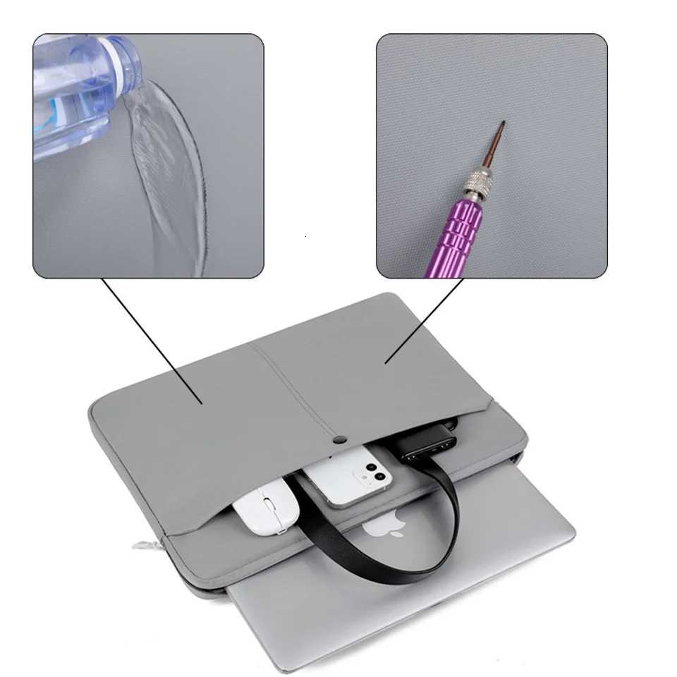 New Business Commuter Laptop Bag 1415 Inch Waterproof Crossbody Bag Handheld Briefcase W251022