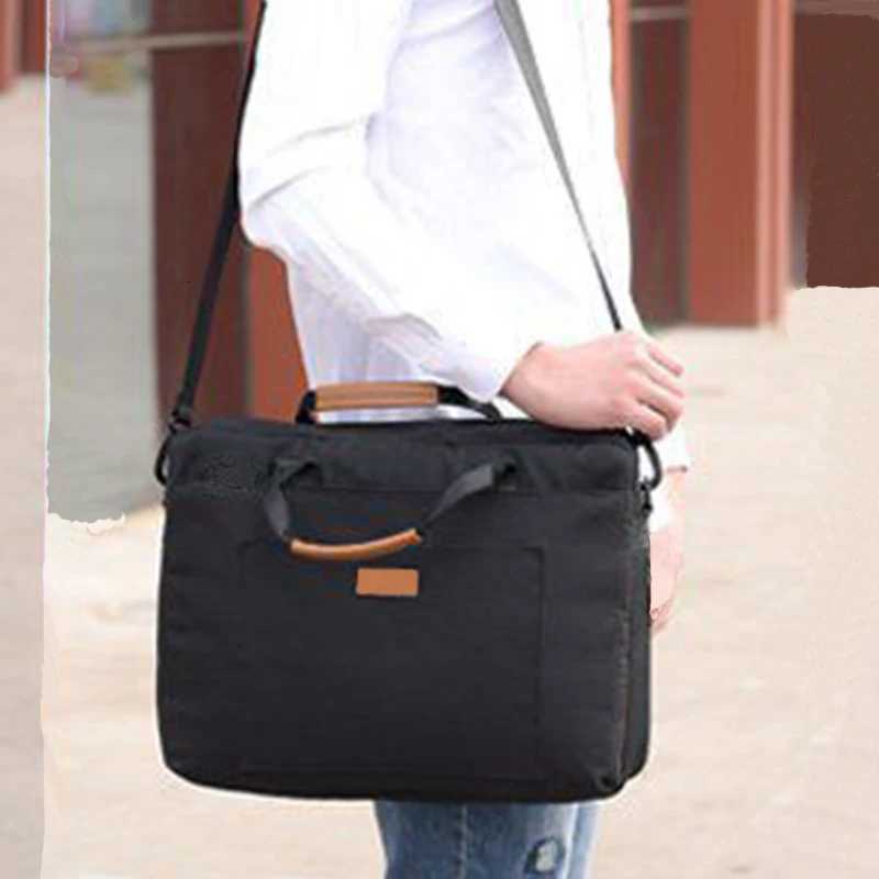 Mens briefcase for business travel Korean version stylish and casual Oxford cloth briefcase for computer use business bag W251022