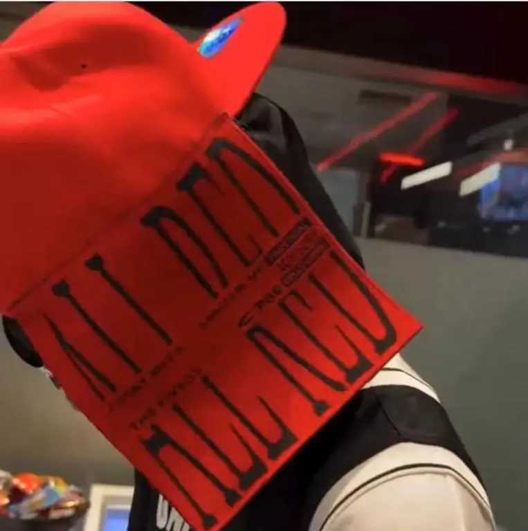 New Arrivals 2025 Playboi Carti ALL RED PBC Opium Tour Mens Womens Hat SnapBack casquette baseball hats Casual N307 W251022