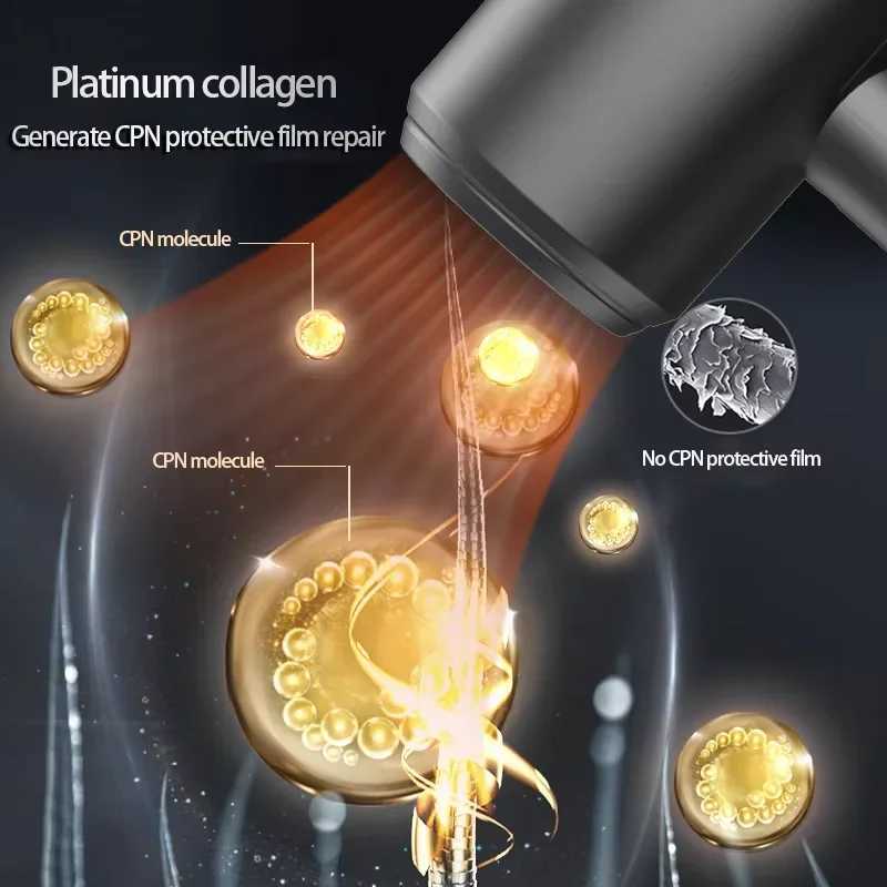 Professional Salon Hair Dryer High Wind Speed Quick Dry Ion Heat Protection Lightweight For Home Travel Hotel UseXJ251022