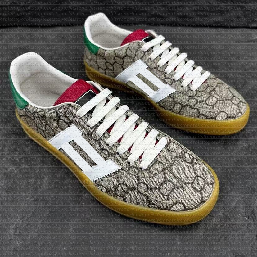 Top Fashion Luxury Platform Designer Casual Shoes Women Collegiate Red Lucid Pink Green Leopard Black Gum Crimson Velvet Leather Sneakers Trainers
