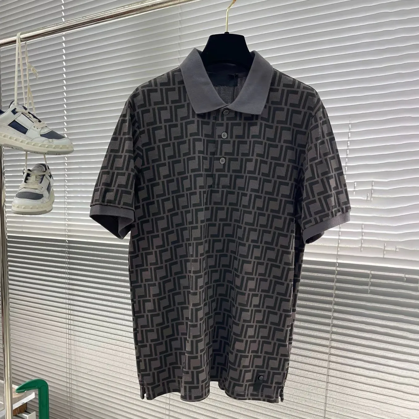 High quality designer mens polo shirt, fashionable letter printed t shirt, polo shirt, summer casual business lapel top,polo#108