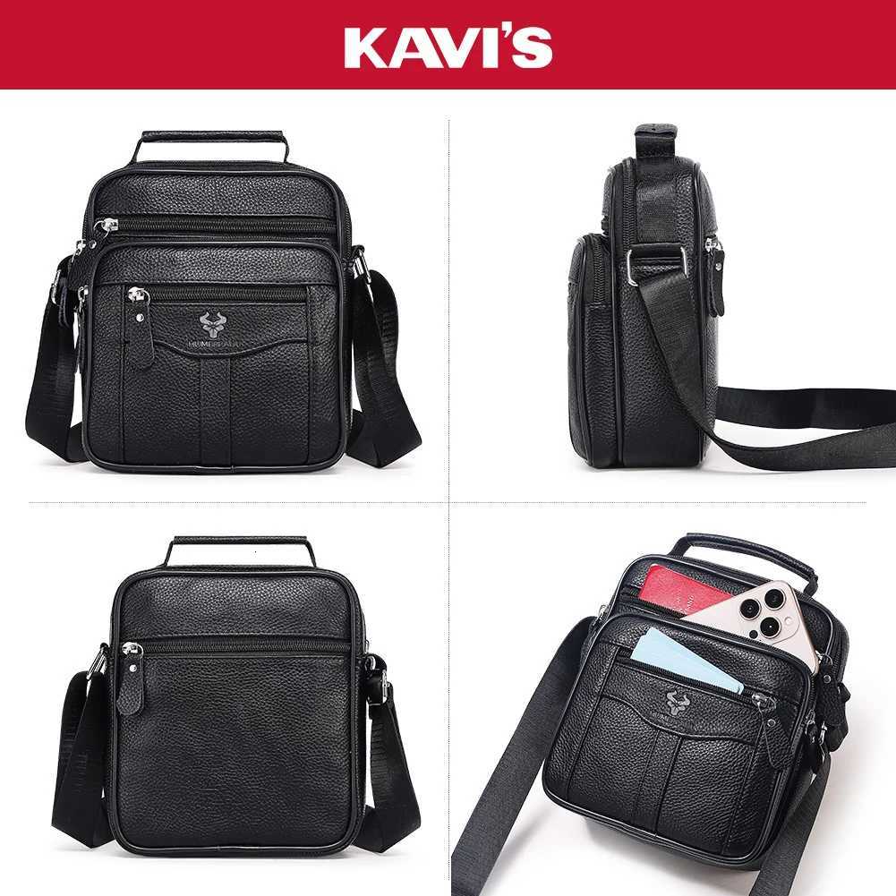 Simple Mini Crossbody Handbags Mens Genuine Leather Shoulder Side Bag for Men Messenger Phone Sling Bag Husband Chest Pack W251022