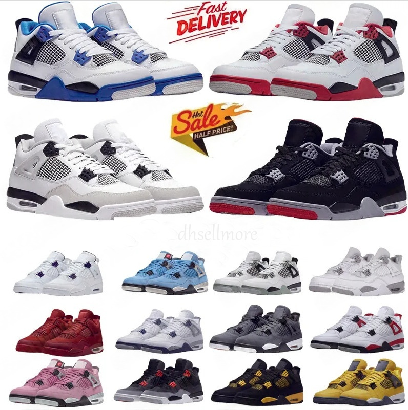 TOP Designer Sneakers Men Women Black White Thunder Pink Oreo Bred Military Blue Cool Grey Mens Womens Outdoor Casual basketball shoes