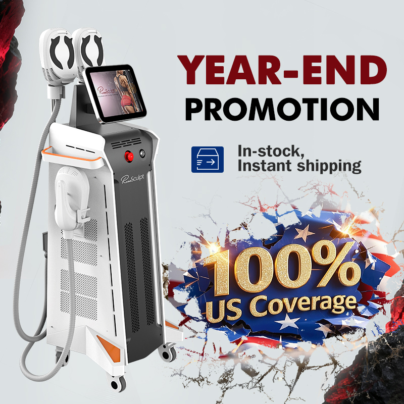 HI EMT EMS Muscle Building Body Slimming Machine 2023 Amazing Effect Device Fat Burn Build Muscle Equipment