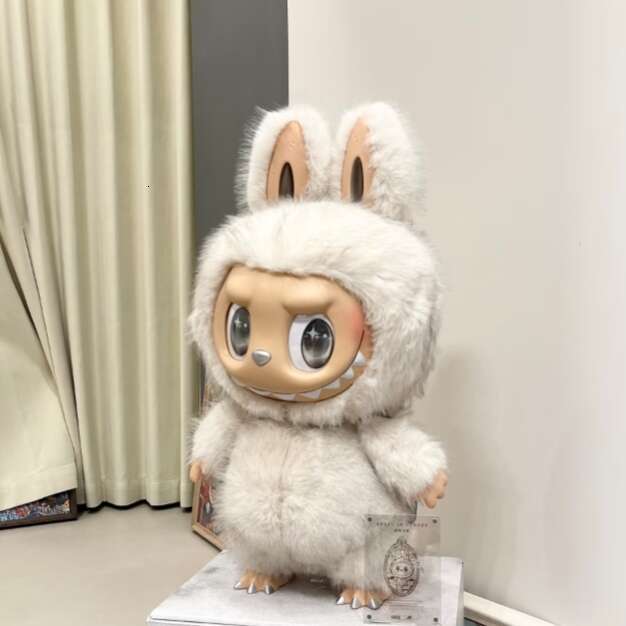 LABUBU Zimomo The Monsters Lovely Angel In Clouds Cute Vinyl Face Doll Big 58Cm Plush Toy Pop