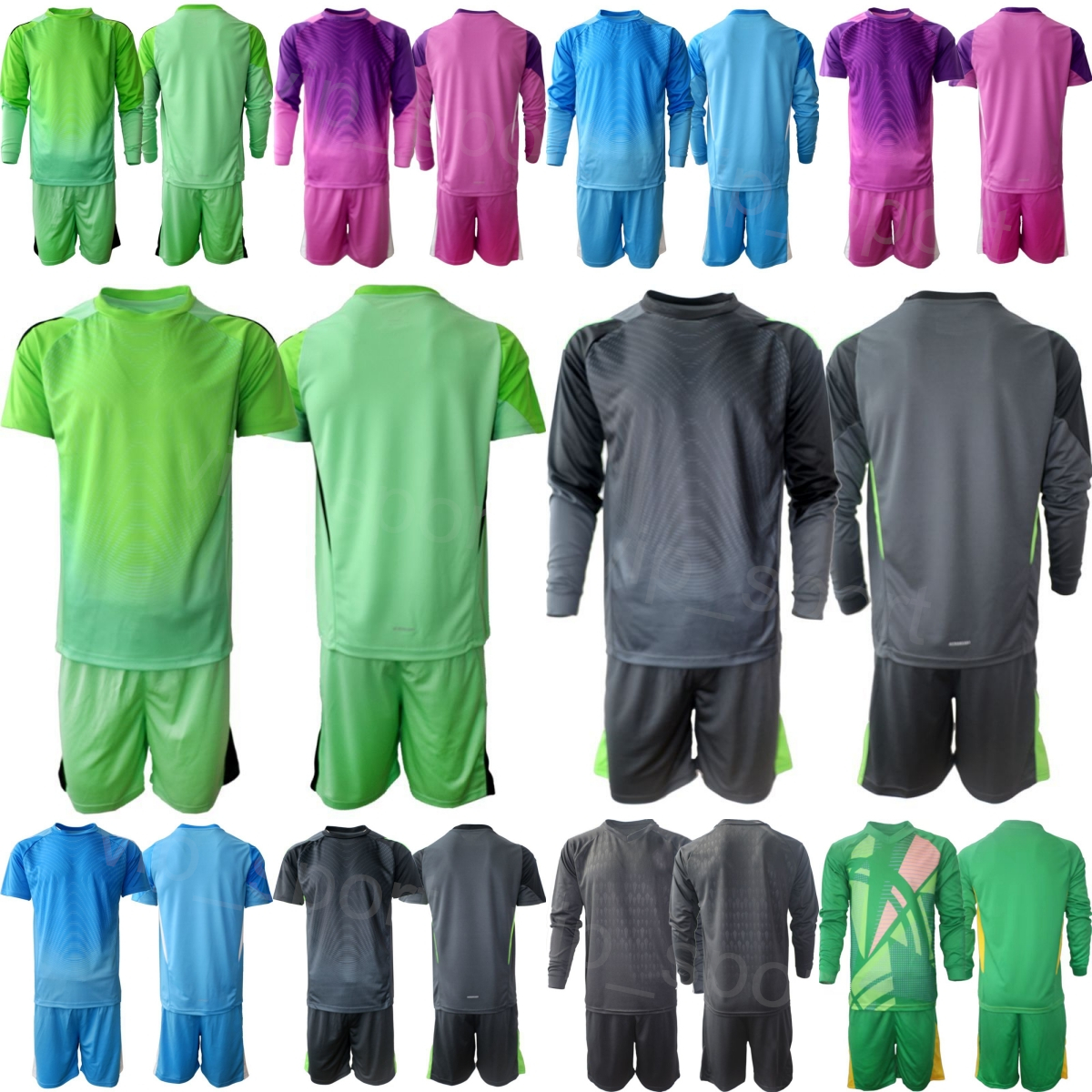 Club Soccer GK 23 Michael Zetterer Jerseys Set Goalkeeper 40 Kaua Santos 1 Kevin Trapp 33 Jens Grahl Goalie Long Sleeve Football Shirt Mans Youth 2025/2026 FaLanFuKe