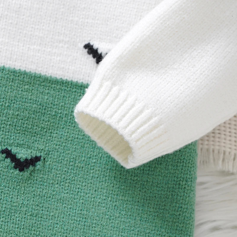 09m Baby Rompers Knitted Fall Winter Casual Long Sleeve born Boys Girls Jumpsuits Outfits One Pieces Infant Unisex Playsuits 251022