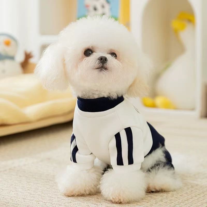 T1766 Dog clothes summer thin four-legged cat to prevent hair loss belly protection clothes Teddy Bichon small and medium-sized puppies