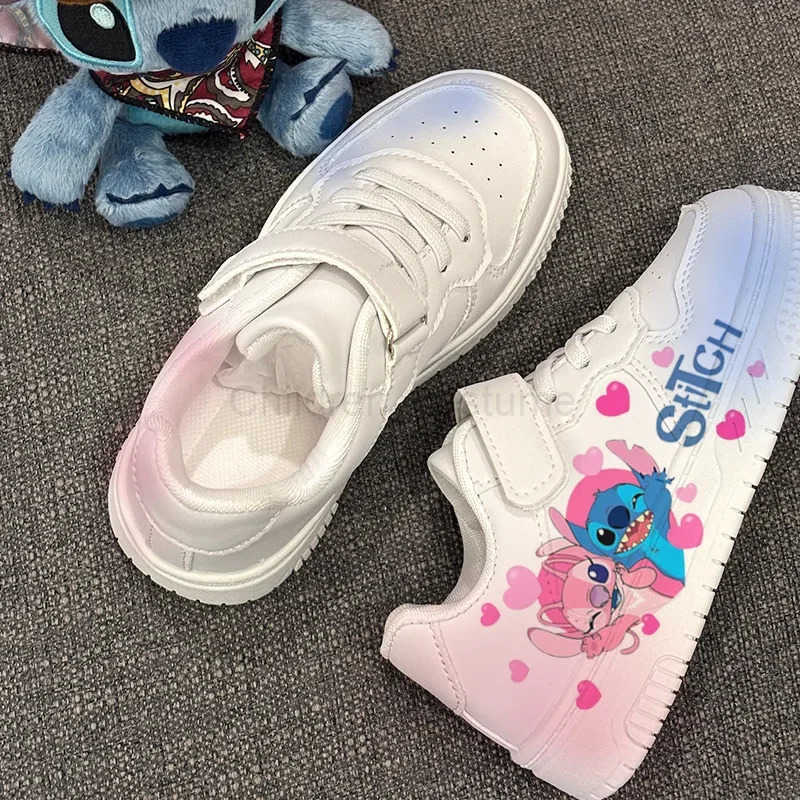 Disney kids cartoon Stitch cute Casual shoes soft sports shoes for kids gift H251022